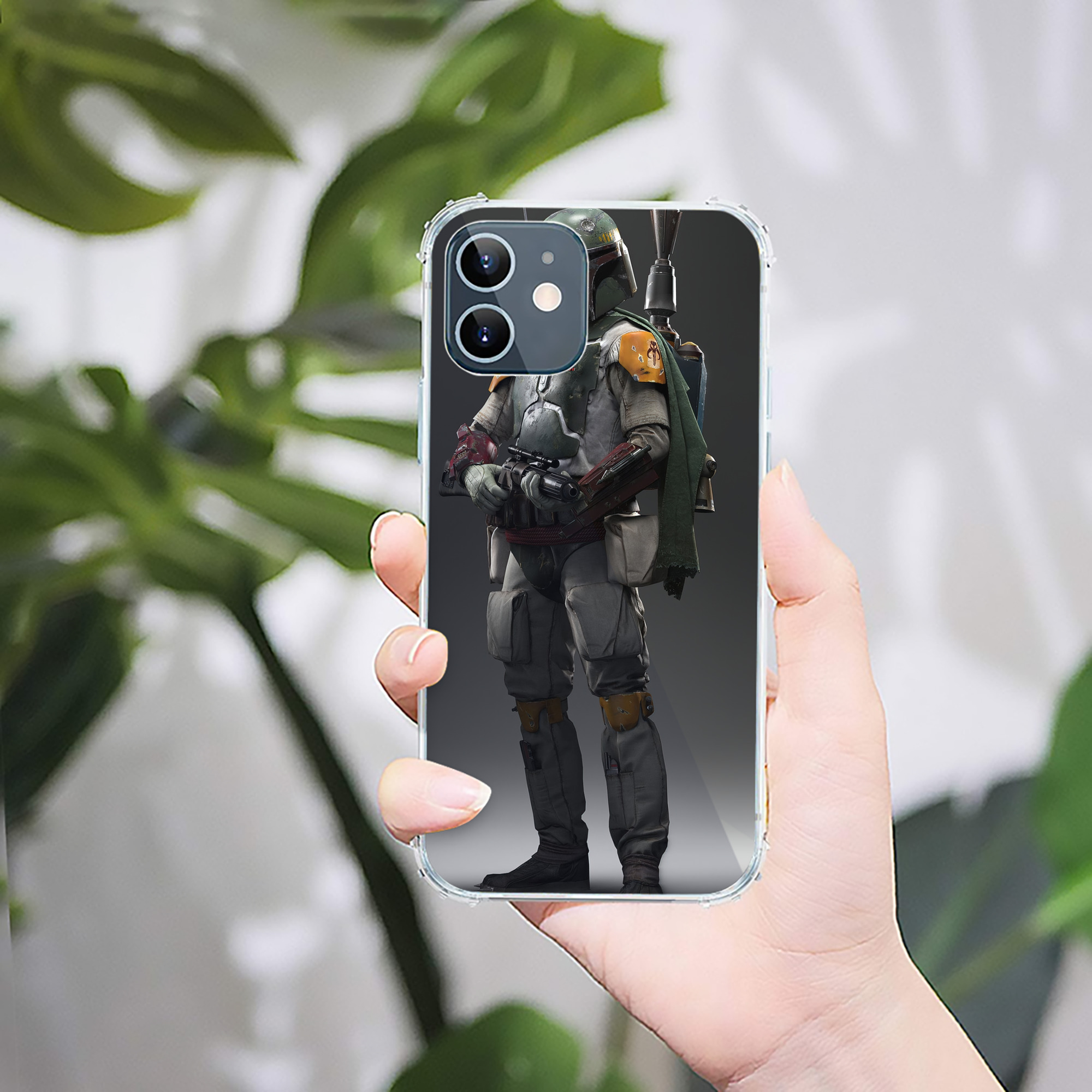 （画像用） スター・ウォーズ Star Wars 【iPhone 12シリーズ対応】透明スマホケース（クリアソフトケース）